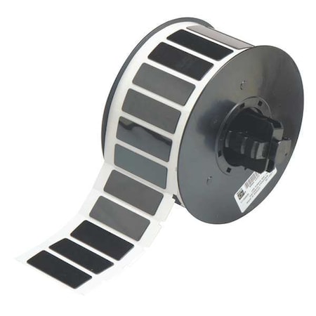 Raised Panel Label, Black, Labels/Roll: 510 MPN:B30EP-172-593-BK