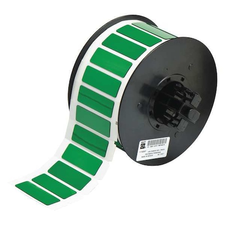 Raised Panel Label, Green, Labels/Roll: 510 MPN:B30EP-172-593-GN