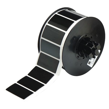 Raised Panel Label, Black, Labels/Roll: 300 MPN:B30EP-173-593-BK