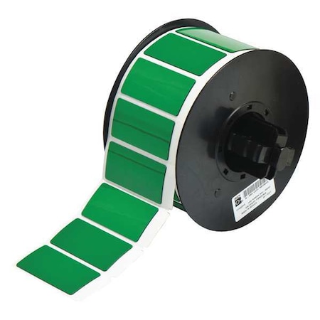 Raised Panel Label, Green, Labels/Roll: 300 MPN:B30EP-173-593-GN
