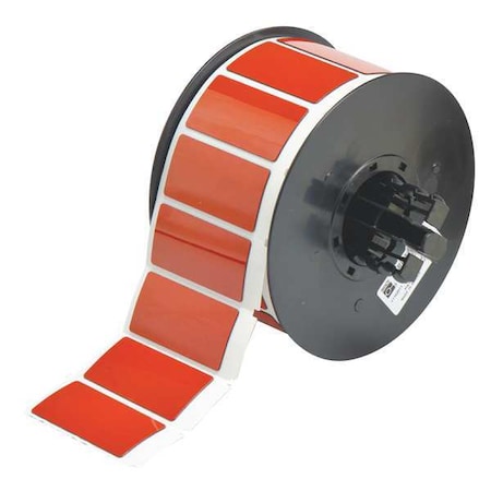 Raised Panel Label, Red, Labels/Roll: 300 MPN:B30EP-173-593-RD