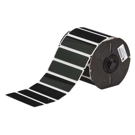 Raised Panel Label, Black, Labels/Roll: 340 MPN:B30EP-174-593-BK