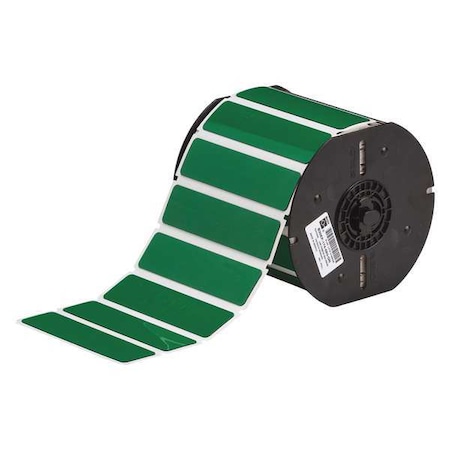 Raised Panel Label, Green, Labels/Roll: 340 MPN:B30EP-174-593-GN
