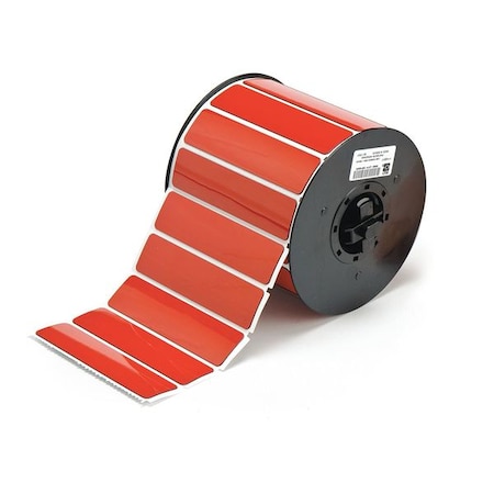 Raised Panel Label, Red, Labels/Roll: 340 MPN:B30EP-174-593-RD