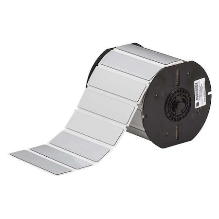 Raised Panel Label, Silver, Labels/Roll: 340 MPN:B30EP-174-593-SL
