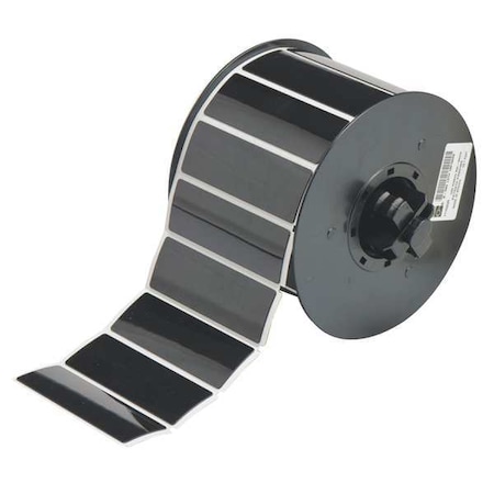 Raised Panel Label, Black, Labels/Roll: 300 MPN:B30EP-176-593-BK