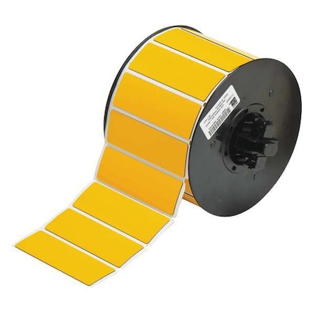 Raised Panel Label, Yellow, Labels/Roll: 300 MPN:B30EP-176-593-YL