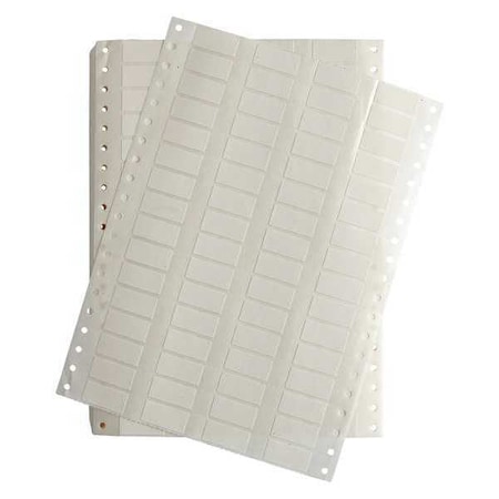 1.125 x 0.53 White Dot Matrix Labels MPN:DAT-160-502-10