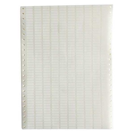 0.65 x 0.2 White Dot Matrix Labels MPN:DAT-90-619-10
