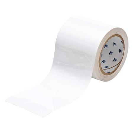Floor Marking Tape, Polyester, Solid, White, 2 in W., 8 mil Thickness MPN:104311