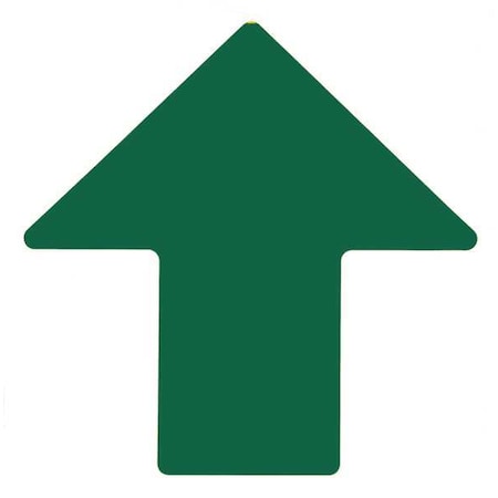 Floor Marking Tape, Polyester, Solid, Green, 4 in W., 8 mil Thickness, 100 PK MPN:104425