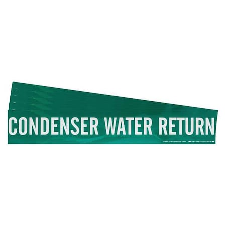 Pipe Marker, Condenser Water Return, PK5, 106076-PK MPN:106076-PK