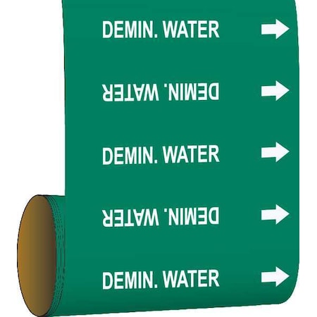 Pipe Marker, 30 ft. H x 12in. W, Vinyl, 108881 MPN:108881