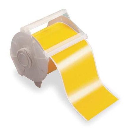 Label Tape Cartridge, Yellow, Labels/Roll: Continuous MPN:113117