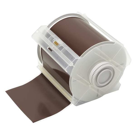 Label Tape Cartridge, Brown, Labels/Roll: Continuous MPN:113135