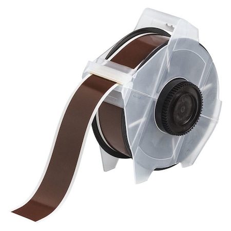 Label Tape Cartridge, Brown, Labels/Roll: Continuous MPN:113137