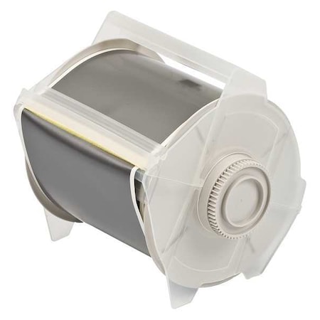 Label Tape Cartridge, Gray, Labels/Roll: Continuous MPN:113143