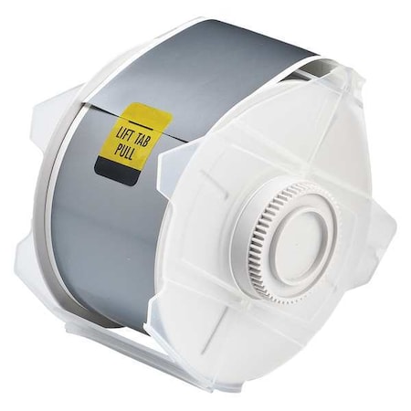 Label Tape Cartridge, Gray, Labels/Roll: Continuous MPN:113144