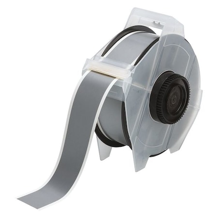 Label Tape Cartridge, Gray, Labels/Roll: Continuous MPN:113145