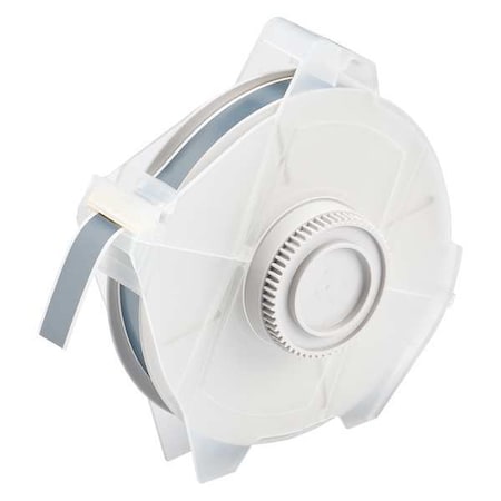 Label Tape Cartridge, Gray, Labels/Roll: Continuous MPN:113146