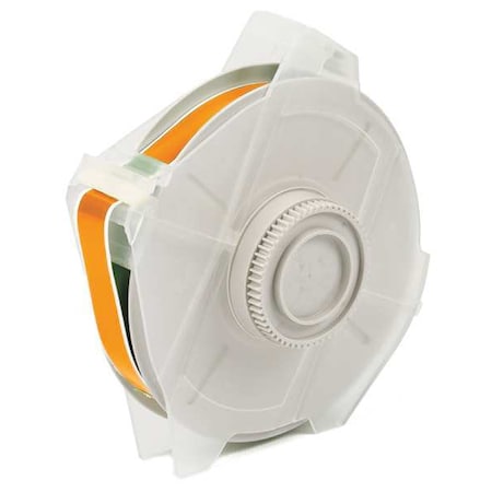 Label Tape Cartridge, Orange, Labels/Roll: Continuous MPN:113154