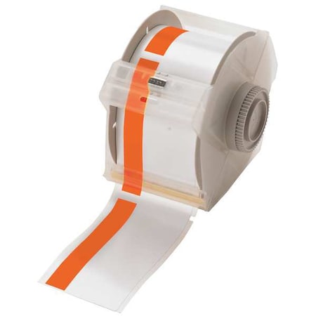 Label Tape Cartridge, White/Yellow, Labels/Roll: Continuous MPN:113159