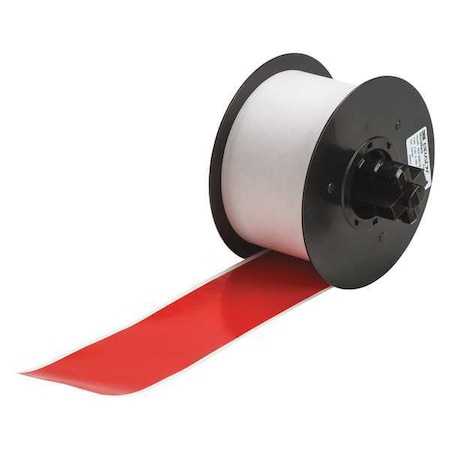 ContinuousLabelStock, Red, Gloss, 2-1/4inW MPN:113197