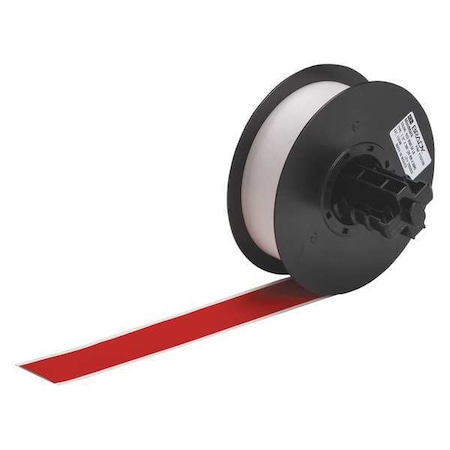 Label Tape Cartridge, Red, Labels/Roll: Continuous MPN:113198