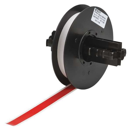 Label Tape Cartridge, Red, Labels/Roll: Continuous MPN:113199