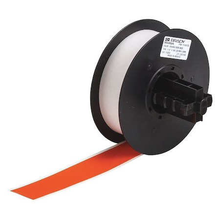 Label Tape Cartridge, Orange, Labels/Roll: Continuous MPN:113202