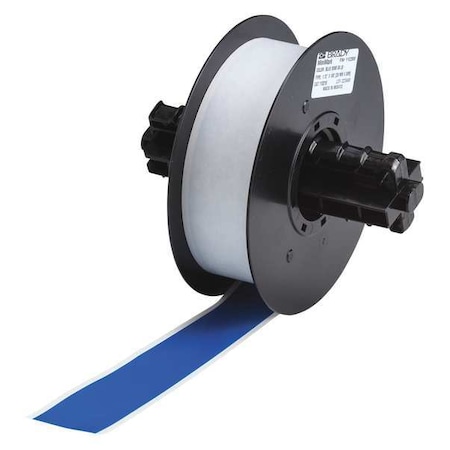 ContinuousLabelStock, Blue, Gloss, 1-1/8inW MPN:113210
