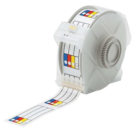 Pre-Cut Label Stock Roll, White, Gloss MPN:115770