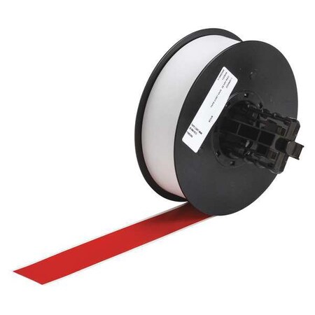 Label Tape Cartridge, Red, Labels/Roll: Continuous MPN:120849