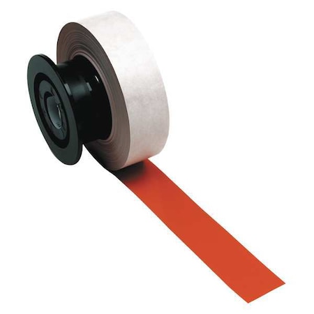 Label Tape Cartridge, Orange, Labels/Roll: Continuous MPN:120852