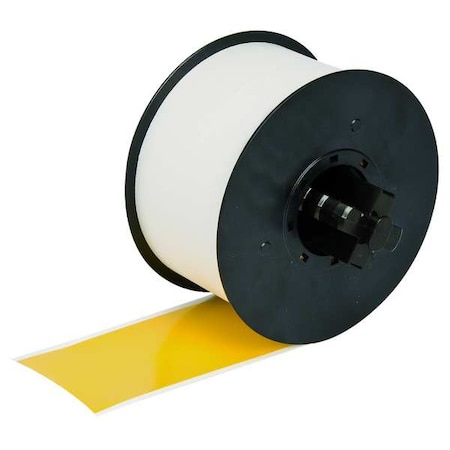 Label Tape Cartridge, Yellow, Labels/Roll: Continuous MPN:120855