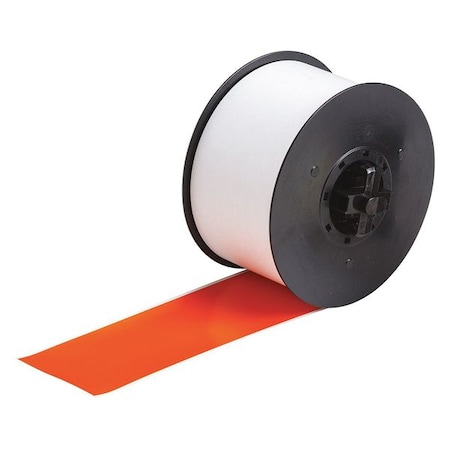 Label Tape Cartridge, Orange, Labels/Roll: Continuous MPN:120859