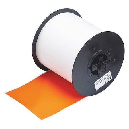 Label Tape Cartridge, Orange, Labels/Roll: Continuous MPN:120866