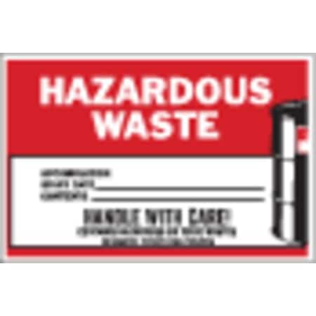 DOT Handling Label, Vinyl, 6