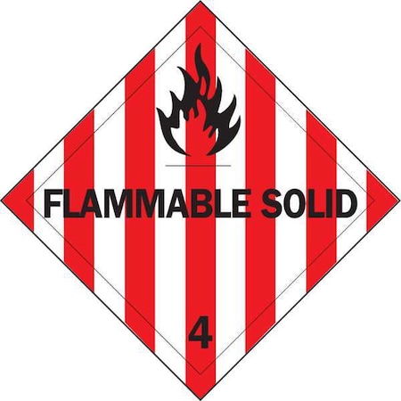 DOTContainerLabel, Red;White, Vinyl, PK500 MPN:121068