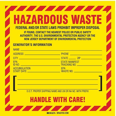 DOT Handling Label, 6
