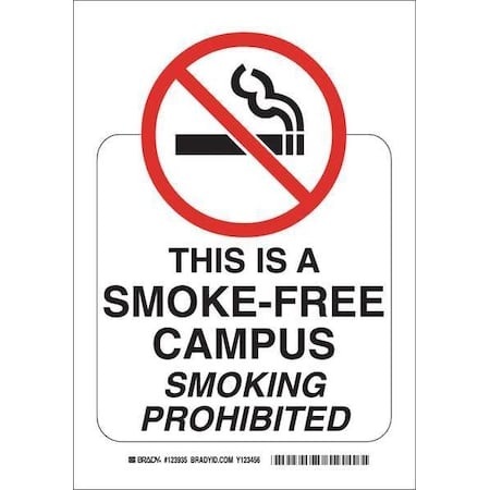 No Smoking Sign, 14 in H, 10