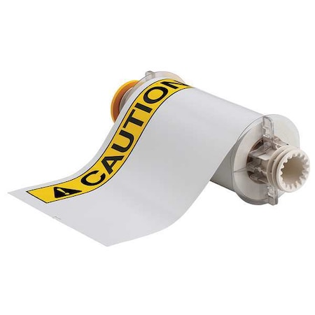 Label, White/Yellow/Black, Labels/Roll: 60 MPN:130750