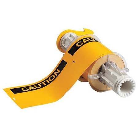 Label, White/Yellow/Black, Labels/Roll: 95 MPN:130761