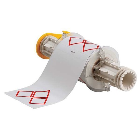 Label, Red/Yellow/Blue/White, Labels/Roll: 90 MPN:130768