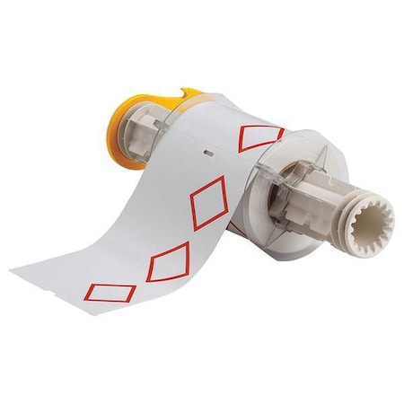 Label, Red/Yellow/Blue/White, Labels/Roll: 90 MPN:130769