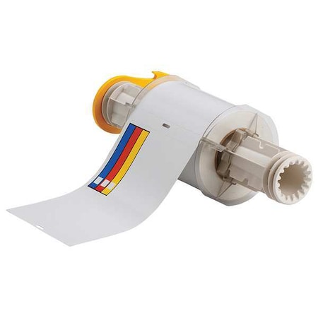 Label, Red/Yellow/Blue/White, Labels/Roll: 95 MPN:130811