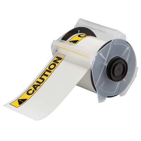 Label, Black/Yellow, Labels/Roll: 100 MPN:133166