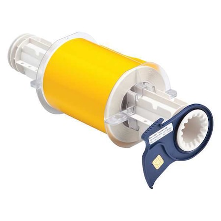 Label Tape Cartridge, Yellow, Labels/Roll: Continuous MPN:13539