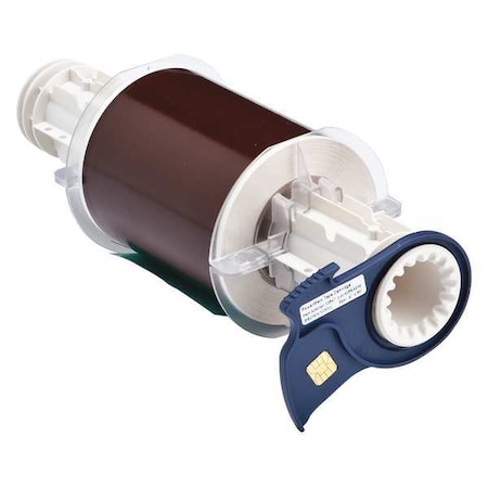 Label Tape Cartridge, Brown, Labels/Roll: Continuous MPN:13547