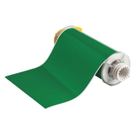 Label Tape Cartridge, Green, Labels/Roll: Continuous MPN:13555